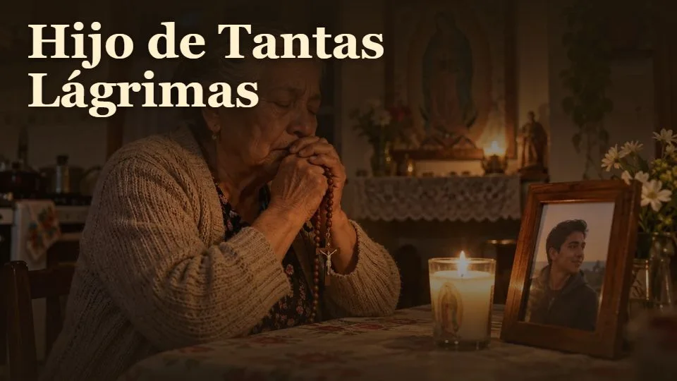 Una abuela en oración. Hijo de Tantas Lágrimas.
